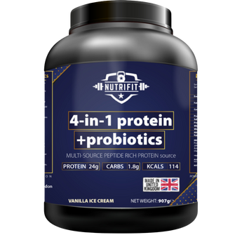 4-in-1 Protein with Probiotics in Vanilla Ice Cream