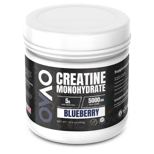 OVVO Creatine Monohydrate 300g | 100% Pure Pharma-Grade | Made in the UK